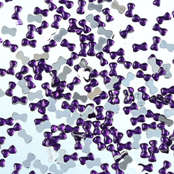 ラインストーン 3ｍｍ 紫 リボン 9000粒 プラ製 ネイル デコ 封入 レジン デコ ハンドメイド BD3548 1枚目の画像