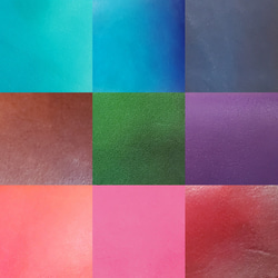 【パーソナルカラーの手染めコンパクト財布】　(革色のご希望をメッセージにてご相談ください) 11枚目の画像