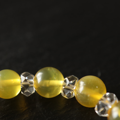 希少石/最強品質】プレシャスオパール＊超透明宝石質＊天然石ブレスレット