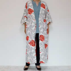 KIMONO Wrapped Dress&#39;n Coat - 獨一無二的 2 向禮服外套，由和服製成！ 第10張的照片