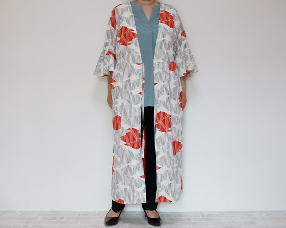 KIMONO Wrapped Dress&#39;n Coat - 獨一無二的 2 向禮服外套，由和服製成！ 第10張的照片