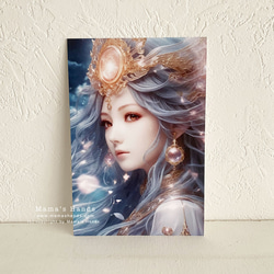 美麗的女神 Pleiades Lemuria 插圖藝術 3 明信片明信片套裝 ♪ 第5張的照片