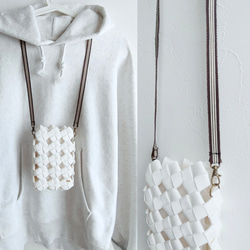 【8色 選べるストラップ 】みんなのスマホショルダー 藍 blue ギフトにも人気 6枚目の画像