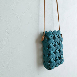 【8色 選べるストラップ 】みんなのスマホショルダー 藍 blue ギフトにも人気 4枚目の画像