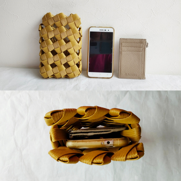 【8色 選べるストラップ 】みんなのスマホショルダー 藍 blue ギフトにも人気 3枚目の画像