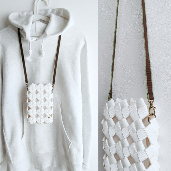 【8色 選べるストラップ 】みんなのスマホショルダー 藍 blue ギフトにも人気 7枚目の画像