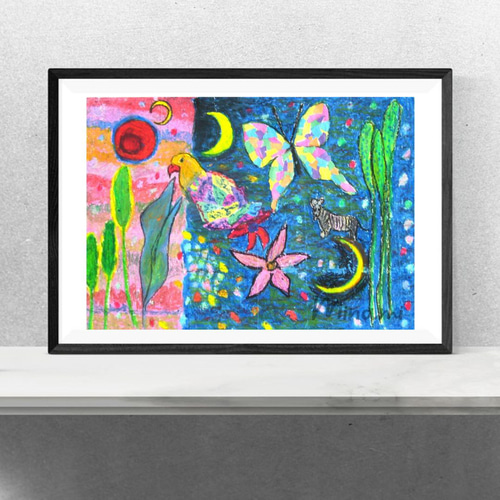 静物画作品証明書付き 三日月】作家の内面や精神を描き出したものであり、美しさが感じられる