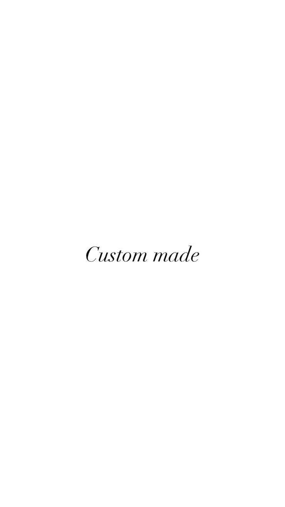 【Custom-made】イニシャル ケーキトッパー　3本 1枚目の画像