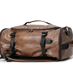 通勤通学 旅行用 大容量 3wayシンプルなリュックバッグ肩掛け シンプル  ハンドバッグ   レジャー コーヒー 8枚目の画像