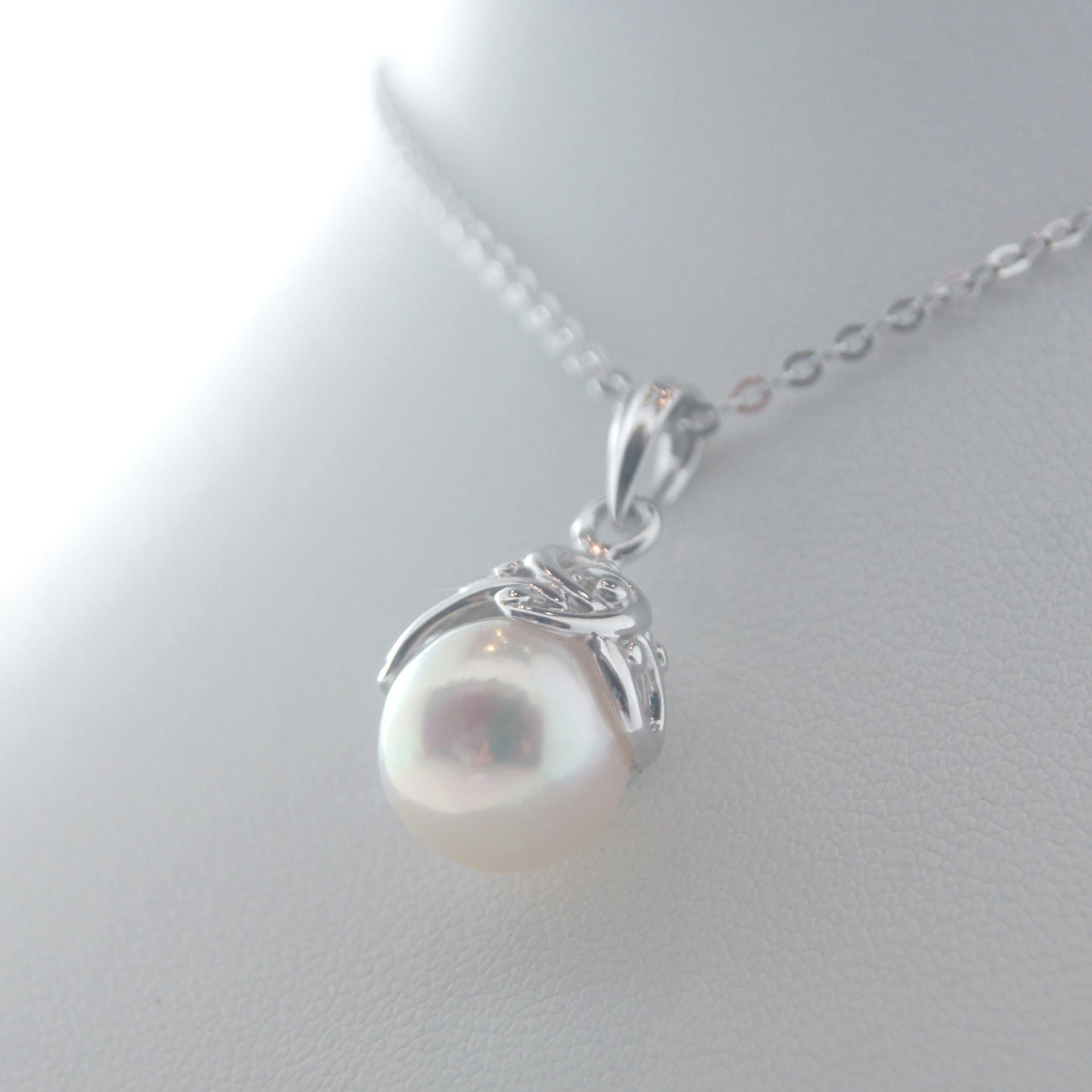 伊勢志摩産 本真珠 ネックレス完成前 1本 みずみずしけれ 