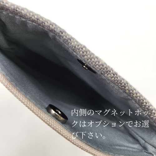 ミナペルホネン　ポーチショルダー　ショルダーバッグ　スマホポーチ　ミニポーチ スマホショルダー ミナペルホネン タンバリン グレースマホ