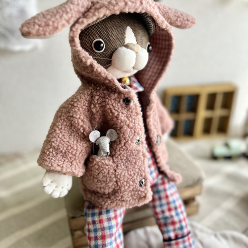 ウサギオンライン 評判 レトロうさぎコート l franche lippee