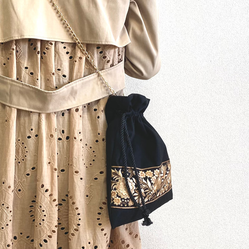 ワンショルダーリボンバッグ /One Shoulder Ribbon Bag | FICTIO
