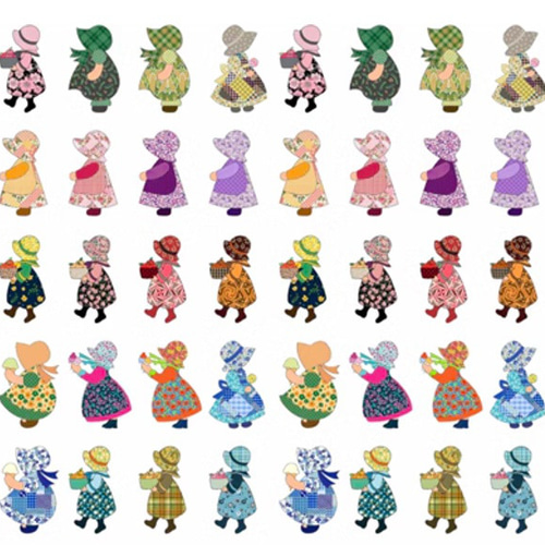 感謝☆特価】（パネル生地）サンボンネット♡スー 生地 Atelier