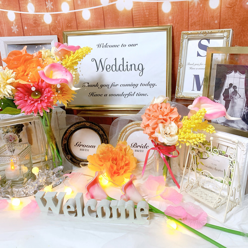 【格安】結婚式　ウェルカムスペース　まとめ売り　セット売り No.1074 ウェルカムスペース 結婚式 まとめ売り ウェルカム