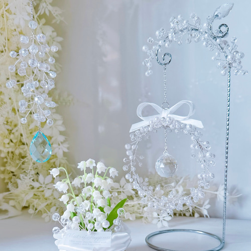 Creemaインスタ掲載〜虹色のきらめき〜ダイヤモンドダスト ビジュー