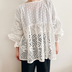送料無料☆Hand knitted[手編み]コットンテープヤーンのOld roseサマー