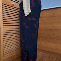 ウールのもんぺパンツ　総丈10１ｃｍ　着物リメイク 7枚目の画像