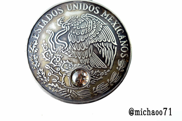 本物のvintage コインのbowtie ボウタイ 11514-494 vintage COIN ネクタイ 3枚目の画像