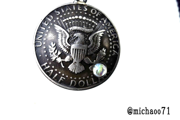 本物のvintage コインのbowtie ボウタイ 11517-494 vintage COIN ネクタイ 3枚目の画像