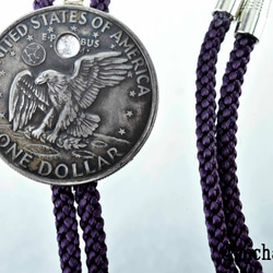 本物のvintage コインのbowtie ボウタイ 11520-494 vintage COIN ネクタイ 1枚目の画像