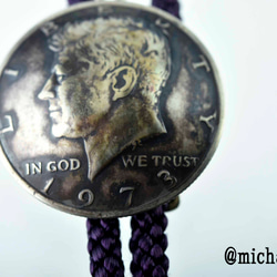 本物のvintage コインのbowtie ボウタイ 11531-494 vintage COIN ネクタイ 1枚目の画像