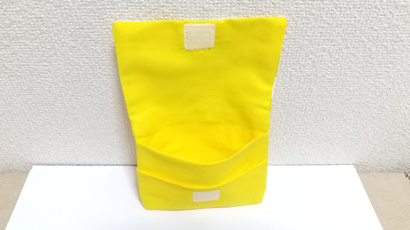 ☆特価☆ レモン1　ティッシュケース付　移動ポケット（クリップはオプション） 4枚目の画像