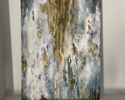 テクスチャーアート　絵画 テクスチャーアート#2 絵画 REEF. 通販 17005219｜Creema(クリーマ)