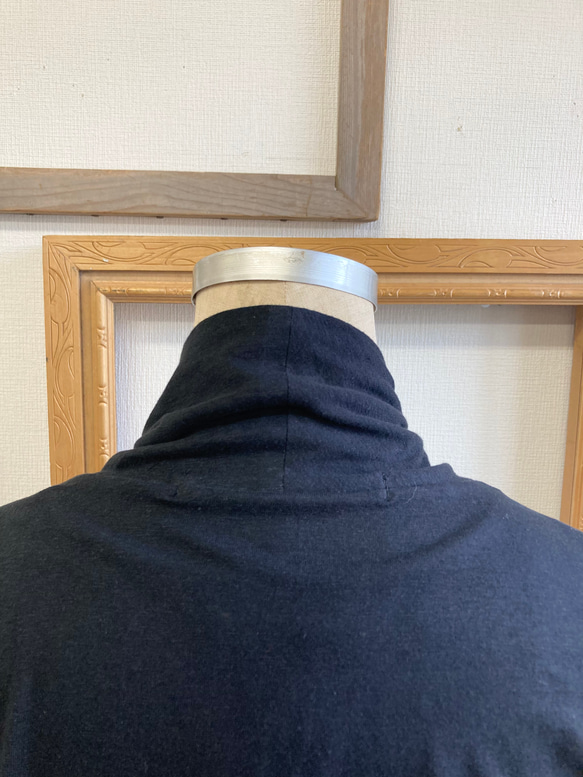 大人ボレロ❤️ドルマン袖のボレロカーディガン 黒（サイズフリーM〜L） 8枚目の画像