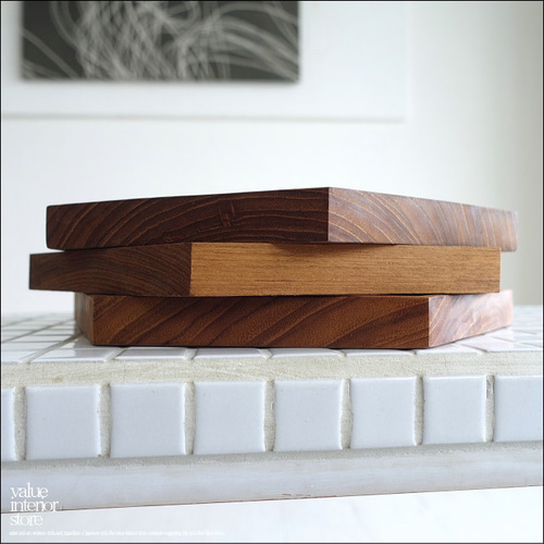 チークプレート六角皿/M 木皿 中皿 平皿 お盆 トレー サービングトレイ