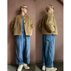 特殊優質材質❤️可以選擇長度❤️非常適合畢業和入學❤️春季也可以使用的成人夾克❤️經典千鳥格圖案 第14張的照片