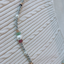 macramé necklace 2枚目の画像