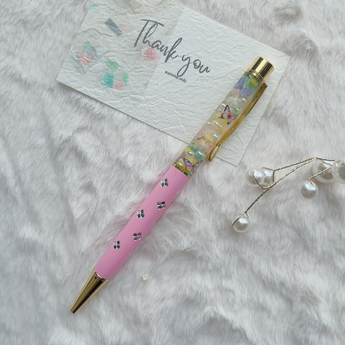 蝶々シリーズ ハーバリウムペン