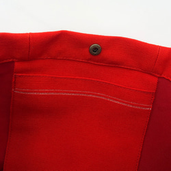 《リメイク》四寸ウール半幅帯ショルダーバッグ 6枚目の画像