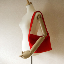 《リメイク》四寸ウール半幅帯ショルダーバッグ 9枚目の画像