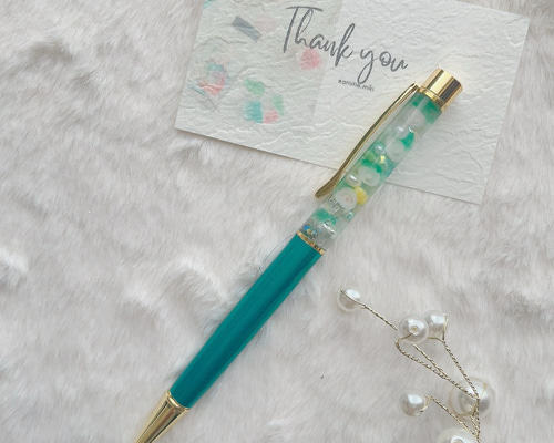 アロマストーン&ハーバリウムボールペンミニ薔薇 アロマストーン&ハーバリウムボールペンミニ薔薇