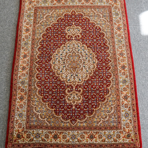 88×61cm【ペルシャ手織り絨毯 タブリーズ産 50RAJ】 カーペット 88×61cm【ペルシャ手織り絨毯 タブリーズ産 50RAJ】 カーペット
