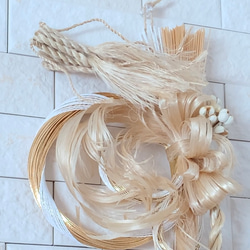 精麻飾り 精麻 龍 お正月しめ縄 辰 和モダン 水引 その他素材