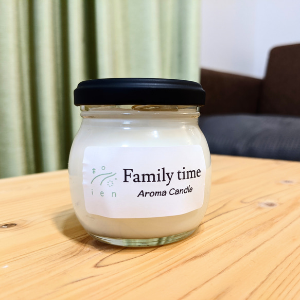 Family time／aroma candle 1枚目の画像