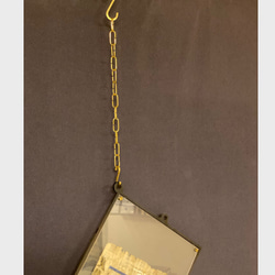 真鍮リングチェーン　50ｃｍ 5枚目の画像