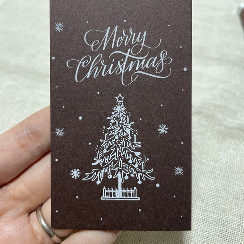 高級感ただよう⭐︎クリスマスカード 5色アソート 10枚セット 高級感ただよう⭐︎クリスマスカード 5色アソート 10枚セット