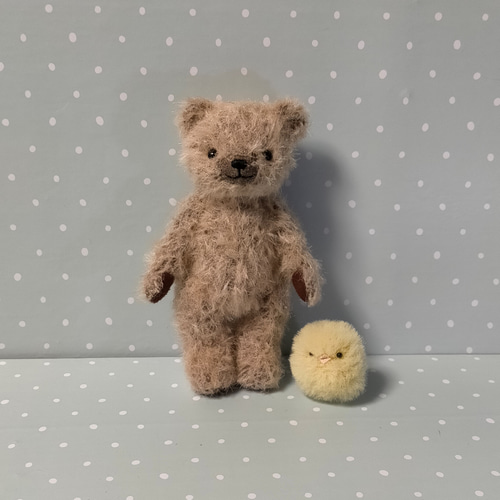 クマさん〈茶色がかったベージュ〉テディベア ぬいぐるみ
