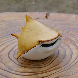 レモンザメ置物 彫刻 セラミミック 通販 17007692｜Creema(クリーマ)