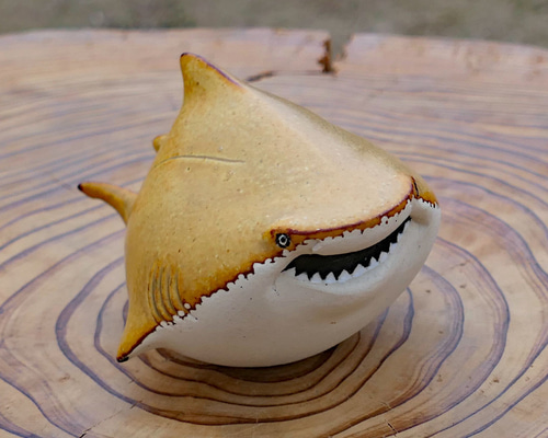 サメの置物 タイニーワールド サメ さめ ミニチュア 置物 魚