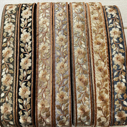 【送料無料】 インド刺繍リボン　1m✖︎30種類　合計30m✨ 3枚目の画像