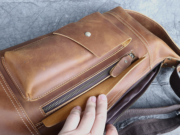 本革 チェストバッグ レザー ショルダーバッグ メンズ オートバイバッグ 牛革ボディバッグ彼氏友達父の日誕生日プレゼント 本革 メンズ ショルダーバッグ バッグ 旅行バッグ