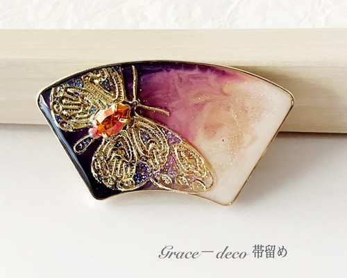 帯留め　18金製 7c30f48594de807d4b10f173310306