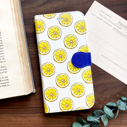 LEMON 筆記本型智慧型手機保護套｜檸檬 第1張的照片