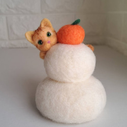 【みかん。】羊毛フェルト花かごオーダー限定数③ 072823017022baa8484a2292a16f88