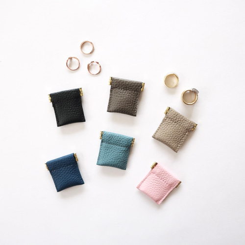 選べる2色】本革リングポーチセット｜ギフトにも◎ 指輪ケース